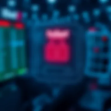 Illustration depicting the secure login interface for 1xbet