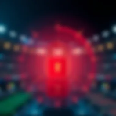 Graphic illustrating the importance of login security in betting