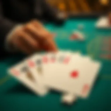 Understanding Baccarat Cards Close-up of baccarat cards demonstrating gameplay