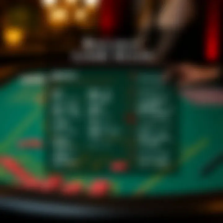 Illustration of Baccarat Game Rules Baccarat game rules illustrated