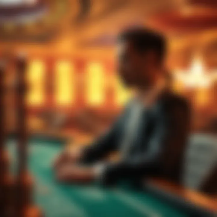 Psychology Behind Baccarat Gaming Psychological aspects of gambling represented visually