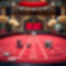 Visual representation of baccarat strategies