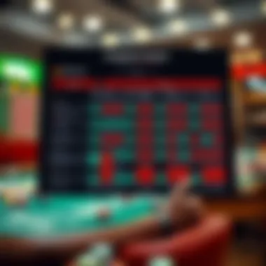 Comparative Analysis of Betting Platforms Comparison chart of various betting platforms