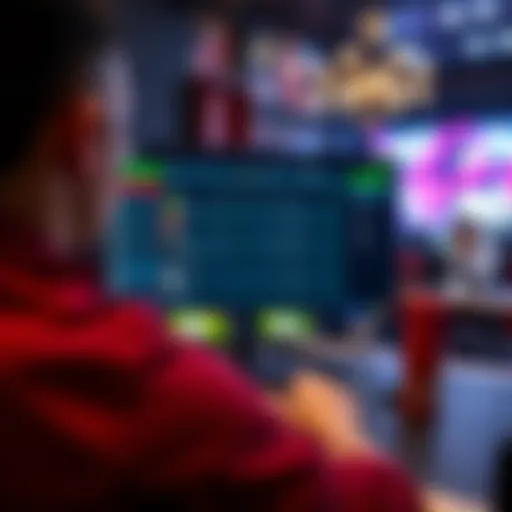 An advanced betting interface showcasing its features