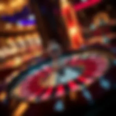 Roulette Wheel in Action Roulette Wheel in Action
