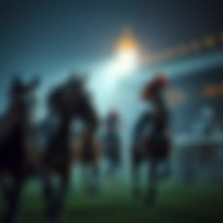 Top horses in the race