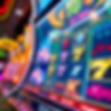 Engaging Interface of the Slot Game A captivating virtual slot machine interface