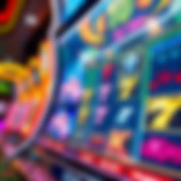 Engaging Interface of the Slot Game A captivating virtual slot machine interface