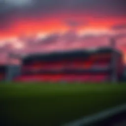 The iconic Tannadice Park, home of Dundee United FC