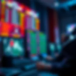Visual representation of esports scoring systems