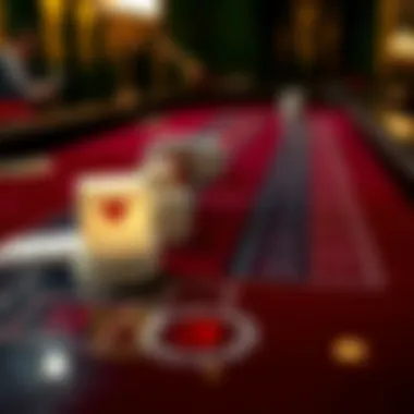 Understanding Baccarat Rules A strategic layout of baccarat rules on a glossy surface.