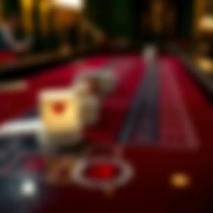 Understanding Baccarat Rules A strategic layout of baccarat rules on a glossy surface.