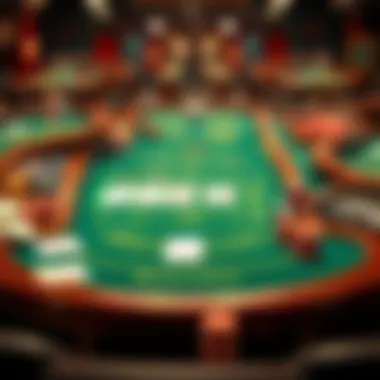 Diverse Variations of Baccarat A collage of various baccarat game versions available in casinos.