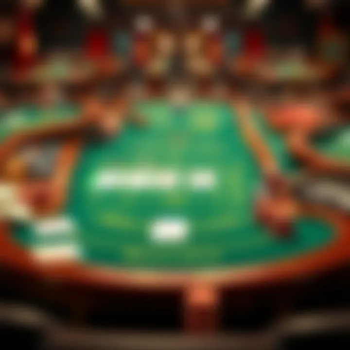 Diverse Variations of Baccarat A collage of various baccarat game versions available in casinos.