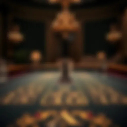 The Elegance of Baccarat A vintage baccarat table showcasing the elegance of the game.