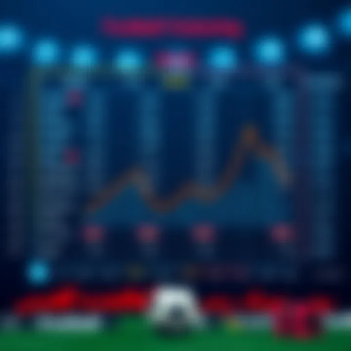 Analyzing Statistics in Football Betting Statistics chart showing football match outcomes