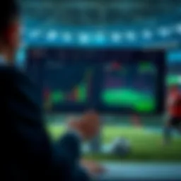 An overview of a football trading platform interface