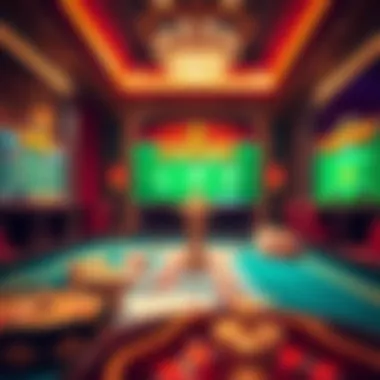 Variety of games available in online casinos