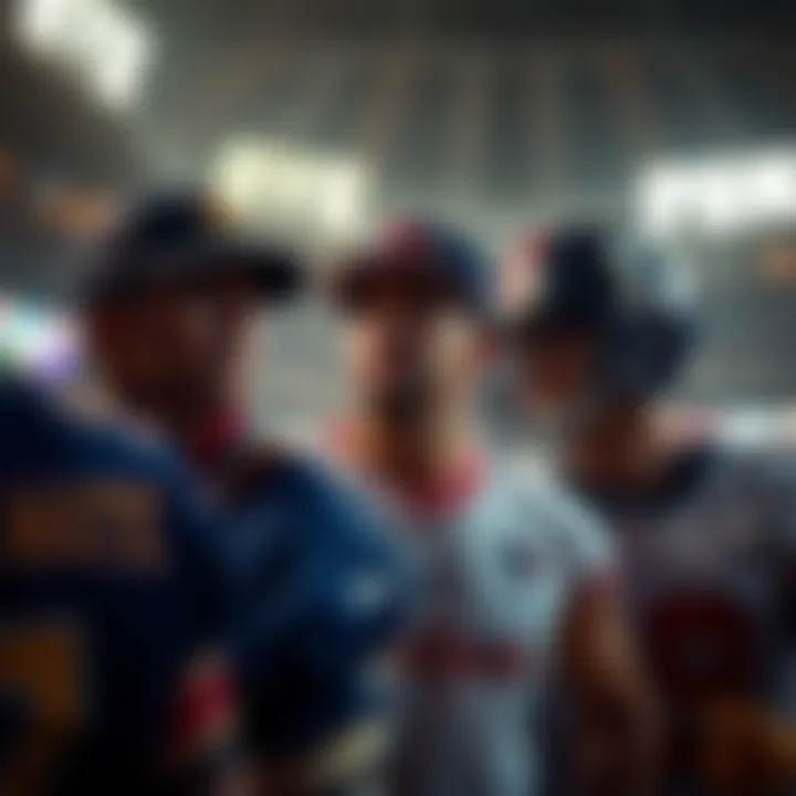 Hall of Fame players celebrated in a Super Bowl context