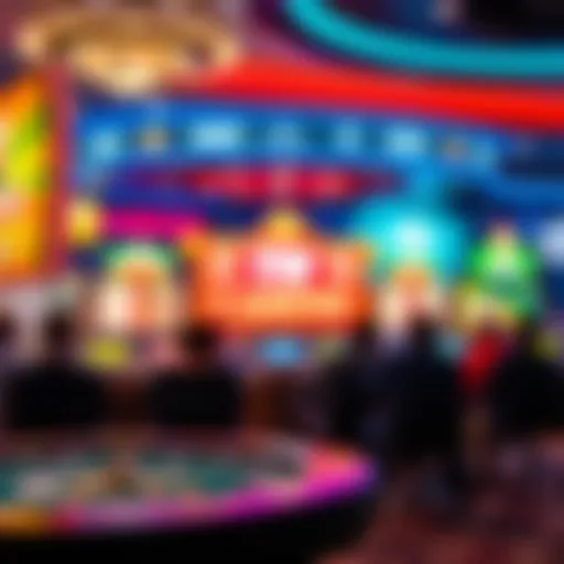 Showcasing the vibrant gaming interface of HERA Casino