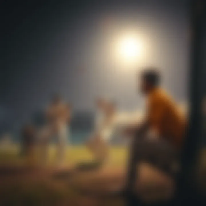Iconic players showcasing their skills on the field