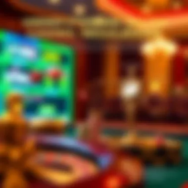 An enlightening infographic illustrating the legal framework surrounding online casinos.