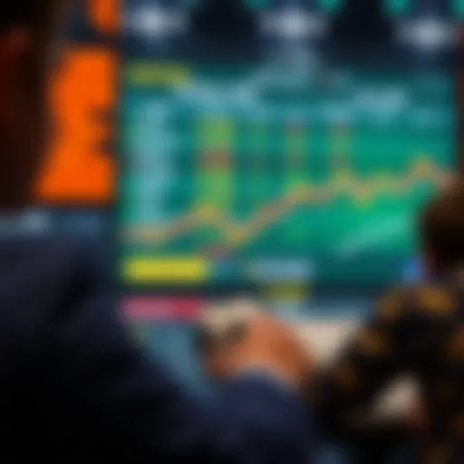 Intricate design of a live betting interface