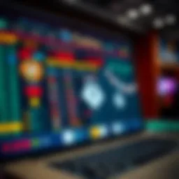 Secure online casino website interface
