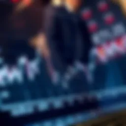 Graph illustrating betting trends and patterns