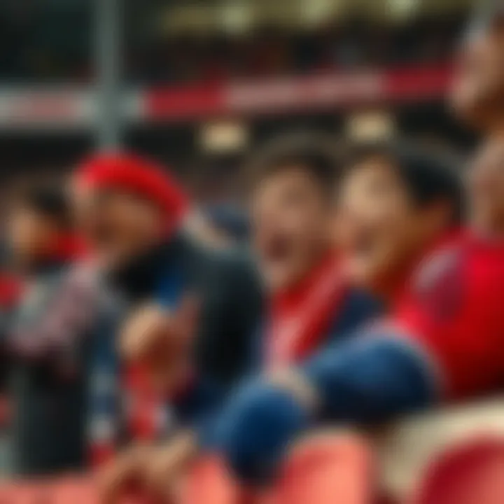Passionate Fan Culture Madura United fans showing their passion during a match