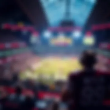 Graphic showcasing the impact of technology on sports betting