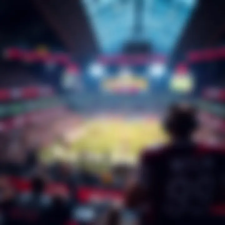 Graphic showcasing the impact of technology on sports betting