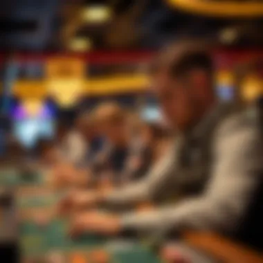 Player Engagement in Live Dealer Games A player engaged in a live dealer game, showcasing interaction.