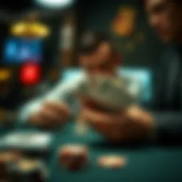 Strategic card play in online poker