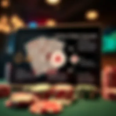 Key Strategies for Online Poker Success A strategic analysis diagram highlighting key tactics for successful online poker play.