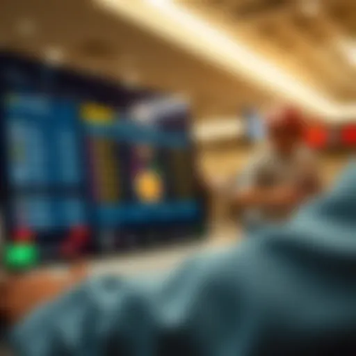 Illustration of a modern online sportsbook interface