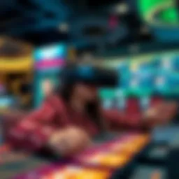 Virtual reality casino experience