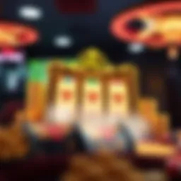 An artistic representation of PG slot game mechanics