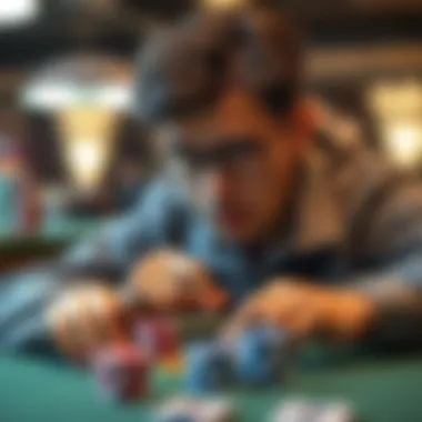 Common poker mistakes illustrated with visual examples