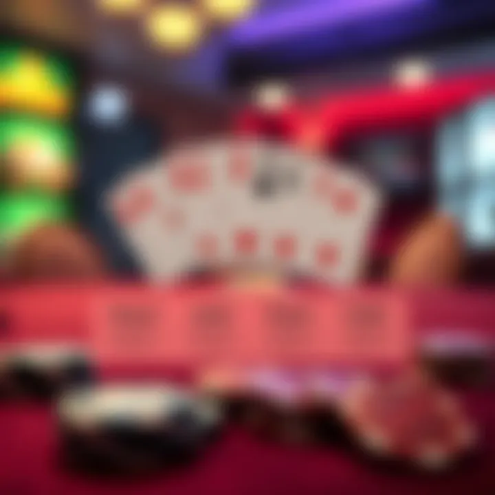 Winning Probabilities in Poker Hands Diagram illustrating winning probabilities for various poker hands