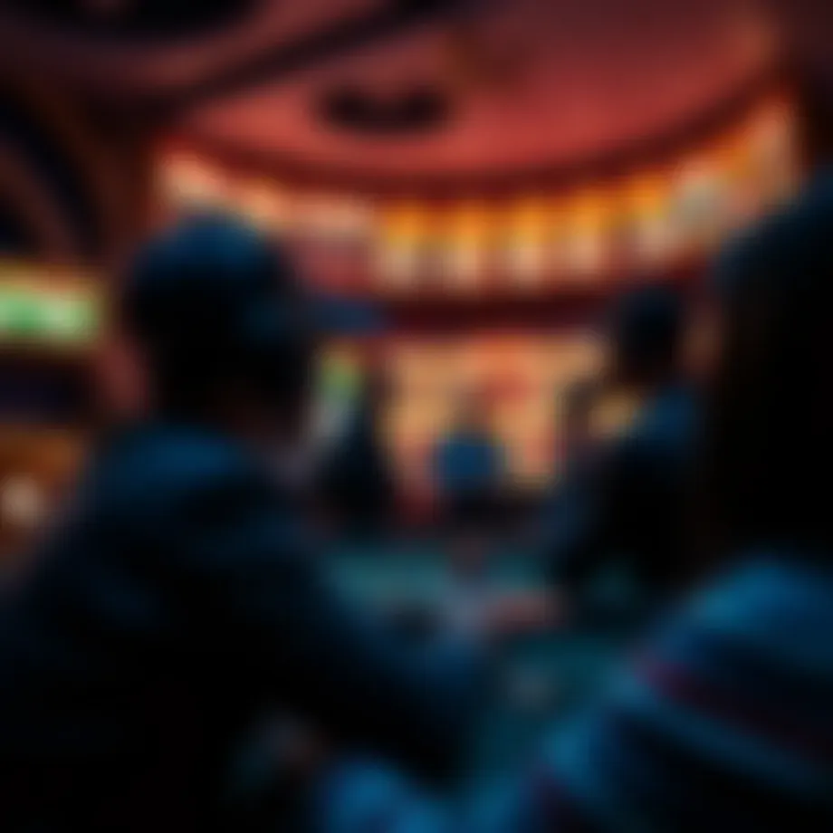 Conceptual illustration of immersive betting experiences