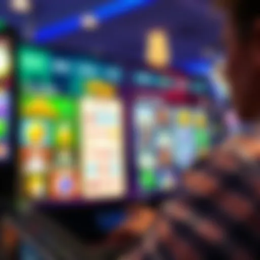 A vibrant online bingo interface showcasing diverse game options
