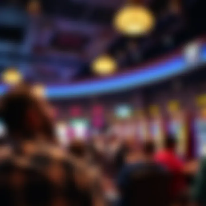 The Thrill of Live Bingo Engagement A captivating bingo hall filled with engaged players