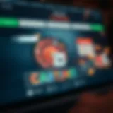 Secure casino site interface