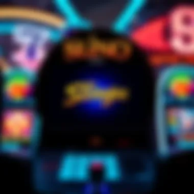 A vibrant representation of the Slingo gaming interface showcasing its captivating design.