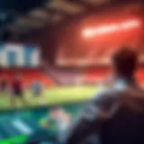 Overview of a sports betting platform interface