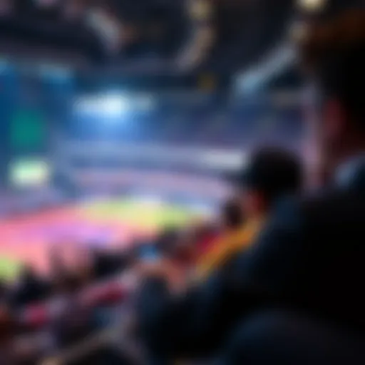 Live sports viewing experience