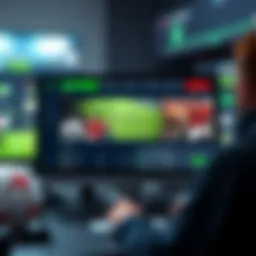 Illustration of a user-friendly betting interface showcasing various sports
