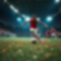 Dynamic virtual football gameplay on a digital platform