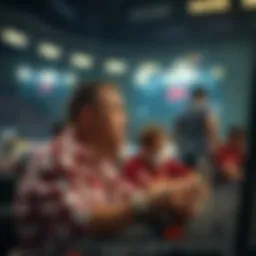 A dynamic representation of sports betting activity